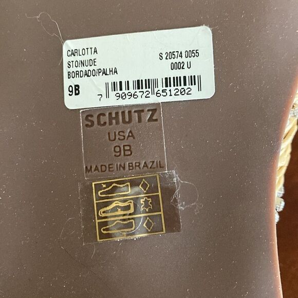 NEW SCHUTZ “Carlotta” crisscross sandals - Picture 7 of 7